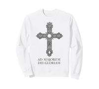 Ad majorem Dei gloriam - Gloire catholique de Dieu Sweatshirt