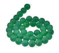 AD Perles Mat Naturel Pierre précieuse rond Perles Intercalaires 4mm Green Agate