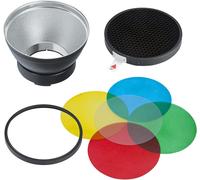 AD-R14 Kit de Réflecteur Standard avec Filtre de Couleur Honeycomb pour Flash AD300Pro et AD400Pro
