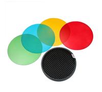 AD-S11 Filtre à lumière gel Speedlites avec nid d'abeille pour Speedlites AD200 4 couleurs