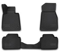 AD Tuning FM11002 Lot de 4 Tapis de Sol en Caoutchouc sur Mesure Noir