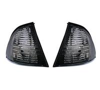 AD Tuning GmbH & Co.KG 960201 Ensemble de Clignotants latéraux, Verre Transparent, Noirs