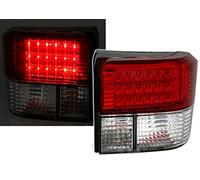 AD Tuning GmbH & Co. KG AD Tuning GmbH & Co 960421 Set de Feux arrière LED en Verre Transparent -Rouge/Blanc