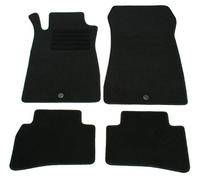 AD Tuning HG2738 Lot de 4 Tapis de Sol en Velours Noir