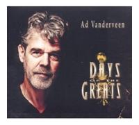 AD VANDERVEEN - DAYS OF THE GREATS CD NEW
