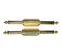 AD02 Adaptateur Jack Male Jack Male - Lot de 2