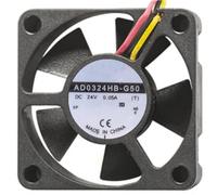 AD0324HB-G50 3010 Micro 3Wire Fan, DC24V 0.05A RPM Feedback Ultra Tiny Silent Cooling Fan