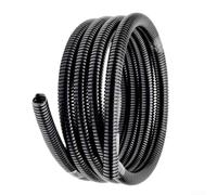 AD13 AD13 Conduit ondulé en polyéthylène Noir 100 m Tube de protection de câble pour câblage automobile Flexible Résistant à la chaleur Utilisation intérieure et extérieure