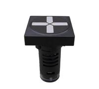 AD16-22WF/G 220V Indicateur de position du disjoncteur de séparation carré Les interrupteurs à couteau d'isolement Voyant lumineux Interrupteur à bouton-poussoir(380V)