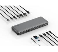 Ad2010T4 - Station D'Accueil Thunderbolt 4 Avec 2 Ports Vidéo 8K/4K,Lecteur De Carte Micro Sd,Alimentation 96W,2 Ports Hdmi / 1 Ethernet / 1 Port Usb-C 3.2/4 Ports Usb-A (K34111Eu)