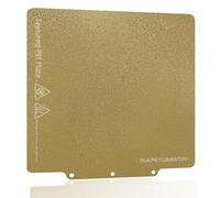AD5X Plaque de construction 235 x 235 mm - Lit chauffant amovible - Plaque structurée des deux côtés - Film PEI - Excellente adhérence - Plaque en acier à ressort flexible pour imprimante 3D