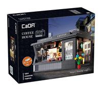 aDA Coffee House Ensemble Bâtiment Modular 768 Pièces Kit Modèle Café