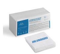 Ada Confort - Gaze non stérile - 10 x 10 cm - Pack 200 unités - 100% hydrophile de coton, sans latex - Gaze non tissée TNT