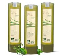 ADA Cosmetics Shampoing avec conditioner 3 x 300 ml - Vegan avec Mélisse, Thym & Romarin - Pure Herbs