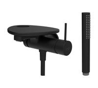 Ada mit b à enc tablette percée bec 170 mm pvd noir/noir mat - LAUFEN HF506765513000