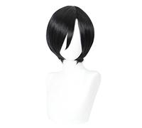 Ada Wong Cosplay Wigs Resident Evil 8 Cosplay Women 32cm Short Black Heat Resistant Synthetic Hair Wigs