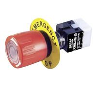 Ada16e6-r11-a1kr Arrêt D'Urgence 250 V/ac 5 à 2 Nf (r), 2 No (t) Ip65 1 Pc(s) - Deca