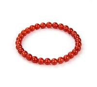 Adabele Bracelet extensible en pierre précieuse naturelle de 6 mm avec perles de 17,8 cm, 19,1 cm, 20,3 cm, cristal de guérison, bijoux chakra d'énergie, cadeau d'anniversaire pour femme, 7.5 Inch