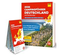 ADAC – Guide camping Allemagne/Nord-Europe 2026 – Avec code : 1 an PINCAMP gratuit (valeur 11,99 €)