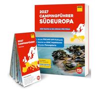 ADAC Campingführer Südeuropa 2027: Mit ADAC Campcard und Gutscheincode: 1 Jahr PINCAMP Camping App kostenlos (Wert: 11,99 EUR)