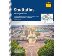 ADAC Stadtatlas Berlin/Potsdam 1:20.000: mit Brandenburg a.d. Havel, Eberswalde, Frankfurt (Oder), Luckenwalde, Oranienburg, Strausberg