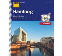 ADAC Stadtatlas Hamburg 1:20 000: mit Lübeck, Lüneburg
