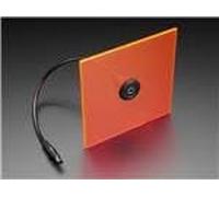 Adafruit Accessoires Adafruit Accessoires Panneau Rond Mount 5,5 mm/2,1 mm DC Barrel Jack Câble d'extension - 30 cm de long