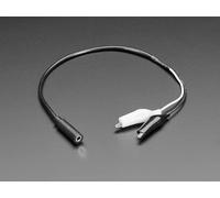 Adafruit Adaptateur jack audio mono 3,5 mm vers Alligator Clip Cable