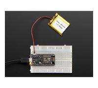 Adafruit Feather Huzzah Tout-en-Un WiFi Carte de développement avec USB intégré et Chargeur de Batterie - Noir