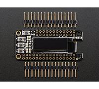 Adafruit FeatherWing OLED - 128x32 OLED Add-on for All Feather Boards [ADA2900]