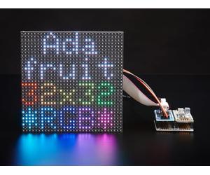 Adafruit Kit FeatherWing RGB Matrix pour nRF52840 Feather Boards, 4702