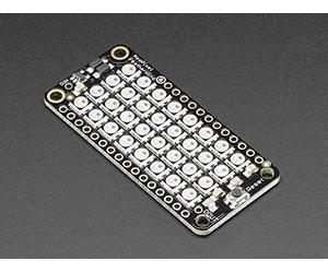 Adafruit NeoPixel FeatherWing - 4x8 RGB LED Add-on For All Feather Boards [ADA2945]