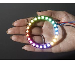 Adafruit NeoPixel Ring - 24 x 5050 RGBW LEDs w/Integrated Drivers