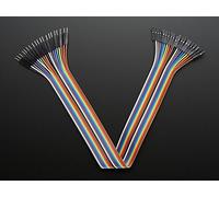 Adafruit Premium Female/Male 'Extension' Jumper Wires - 20 x 12" [ADA1952]