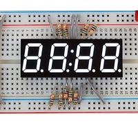 Adafruit White 7-segment clock display - 0.56" digit height [ADA1001]