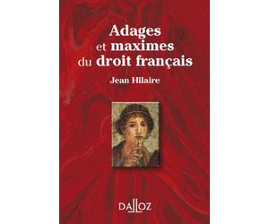 Adages et maximes du droit français