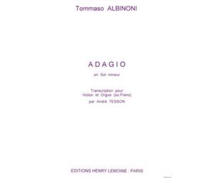 Adagio G V/P(Org) / Recueil