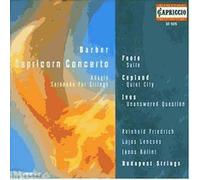 Adagio Pour Cordes, Capricorn Conc. Budapest Strings + Copland