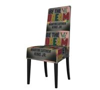 ADAhgu Be The Dream Housses de chaise de salle à manger extensibles polyvalentes et imperméables Motif imprimé