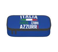 ADAhgu Come On Grande trousse de rangement à crayons avec imprimé vestes bleues pour fournitures scolaires, voyages, étudiants, professionnels