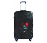 ADAhgu Hacker era Housse de protection lavable avec fermeture éclair dissimulée Motif imprimé, blanc, S