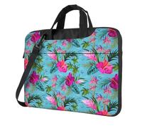ADAhgu Hello Hawaii Sac pour ordinateur portable élégant et protecteur léger et polyvalent pour le travail et les voyages, Noir , 15.6 inch