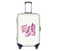 ADAhgu Housse de protection lavable avec fermeture éclair dissimulée Motif chaussures de ballet, blanc, XL