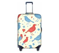 ADAhgu Housse de protection lavable avec fermeture éclair dissimulée Motif lapin magicien, blanc, XL