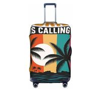ADAhgu Housse de protection lavable avec fermeture éclair dissimulée Motif We're Going to Florida, blanc, L