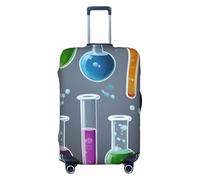 ADAhgu Housse de valise personnalisée pour voyage et affaires avec tube à essai chimie, Noir , S