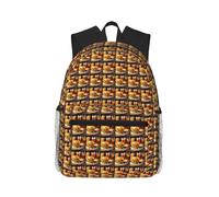ADAhgu Sac à dos décontracté léger et confortable avec imprimé de cuisses de poulet - Unisexe - Pour l'extérieur, le voyage, la randonnée, le quotidien, le sport