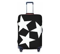 ADAhgu Tennessee State Flag Print Housse de valise personnalisée pour voyage et affaires, Noir , S