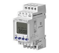 ADAKAT Minuterie Numérique LCD Astronomique TH-35, 2 Canaux, 100 Programmes, Blanc, 24 V 230 V