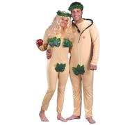 Adam and Eve Fancy Dress Costume X-Large